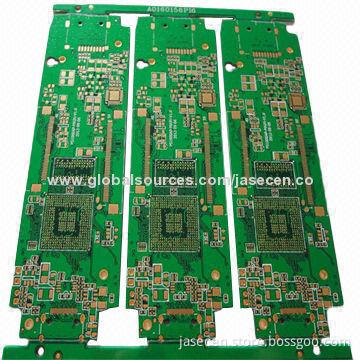 6 layers printed circuit board with immersion gold and BGA